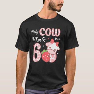 Camiseta Santa Vaca Cumplo 6 Años Ropa de Cumpleaños Niña F