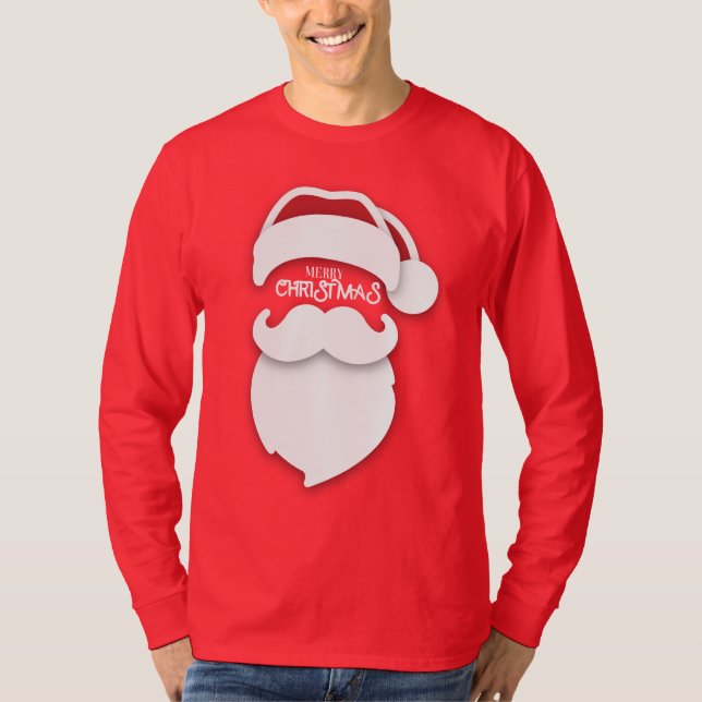 Camiseta "Santa Vibes Clásicos" - La barba festiva y el Cri (Anverso)