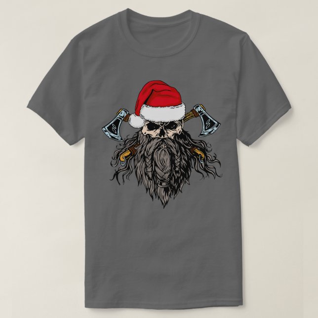 Camiseta Santa Vikings (Diseño del anverso)