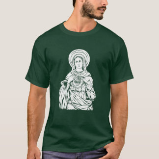 Camiseta Santa Virgen María cristiana madre de Jesucristo