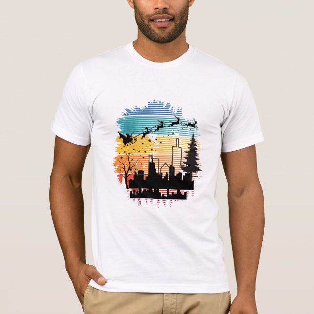 Camiseta Santa Voladora (Anverso)