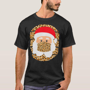 Camiseta Santa Wearing Mask Santa Quarantine Navidades Le
