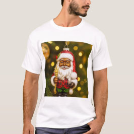 Camiseta Santa with Cookie Holiday Joy