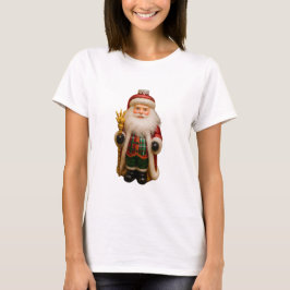 Camiseta Santa with Golden Staff