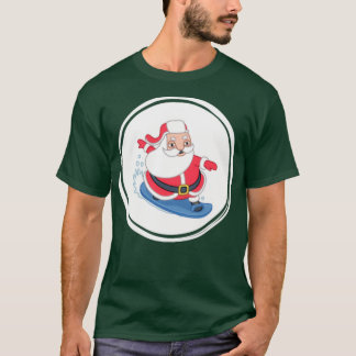 Camiseta Santa y el surf