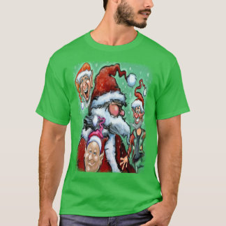Camiseta Santa y los Navidades Elves