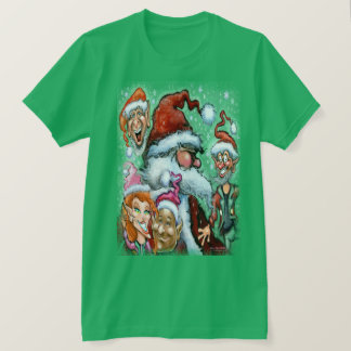 Camiseta Santa y los Navidades Elves