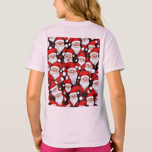 Camiseta Santa y Reno (Reverso)