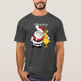 Camiseta Santa y Rudolph: Codependent