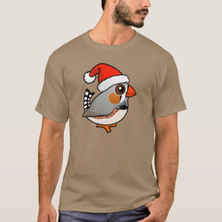 Camiseta Santa Zebra Finch