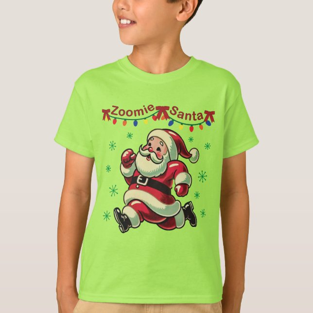 Camiseta Santa Zoomie Navidad (Anverso)