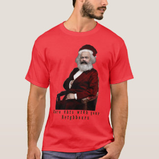 Camiseta SantaKarl MarXmas