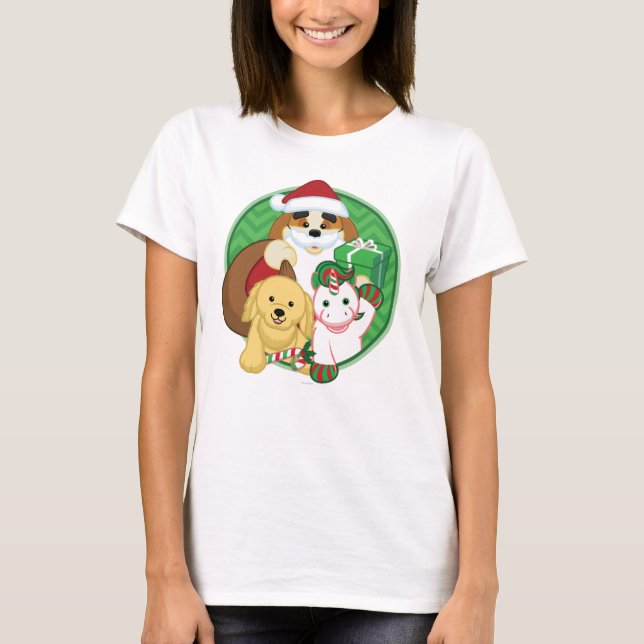 Camiseta Santakinz y amigos (Anverso)