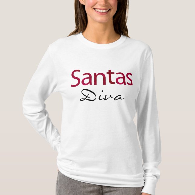 CAMISETA SANTAS DIVA LADIES T-SHIRT (Anverso)