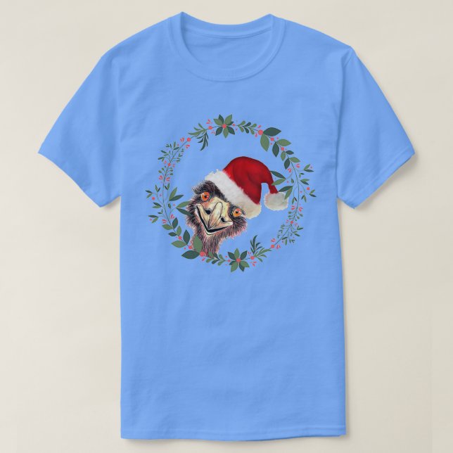 Camiseta Santas Emu, Navidades australianos (Diseño del anverso)