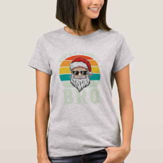 Camiseta Santa's Favorite Bro Brother Boys Funny Christmas