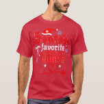 Camiseta Santas Favorite Cardiac Nurse Christmas<br><div class="desc">Santas Favorite Cardiac Nurse Christmas  .</div>