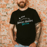 Camiseta Santa's Favorite Doctor: Festive Christmas Tee<br><div class="desc">Elevate your holiday spirit with this exclusive Christmas tee for doctors! This whimsical design features a bustling cityscape with Santa soaring through the sky in his sleigh. Beneath, proudly displayed is the phrase 'Santa's Favorite Doctor.' It's the perfect blend of festive charm and medical pride. Spread joy this Christmas season...</div>