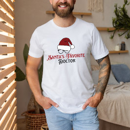 Camiseta Santa's Favorite Doctor: Festive Christmas Tee