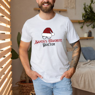Camiseta Santa's Favorite Doctor: Festive Christmas Tee
