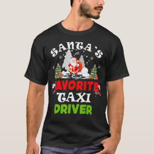 Camiseta Santas Favorite Tai Driver Funny Christmas Gift
