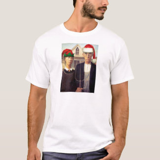Camiseta Santas góticos americanos