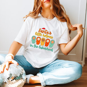 Camiseta Santa's Helpers: Labor and Delivery Team T Shirt