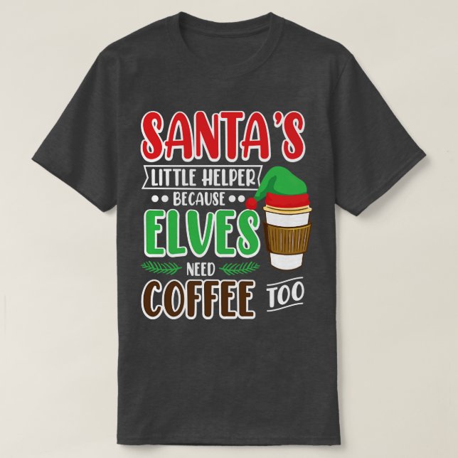 Camiseta Santas Little Helper (Diseño del anverso)