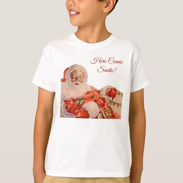 Camiseta Santas Sleigh (Anverso)
