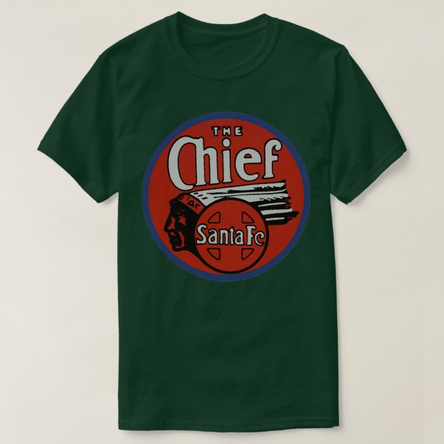 Camiseta Sante Fe Railroad El jefe (Diseño del anverso)