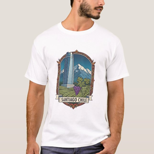 CAMISETA SANTIAGO CHILE (Anverso)