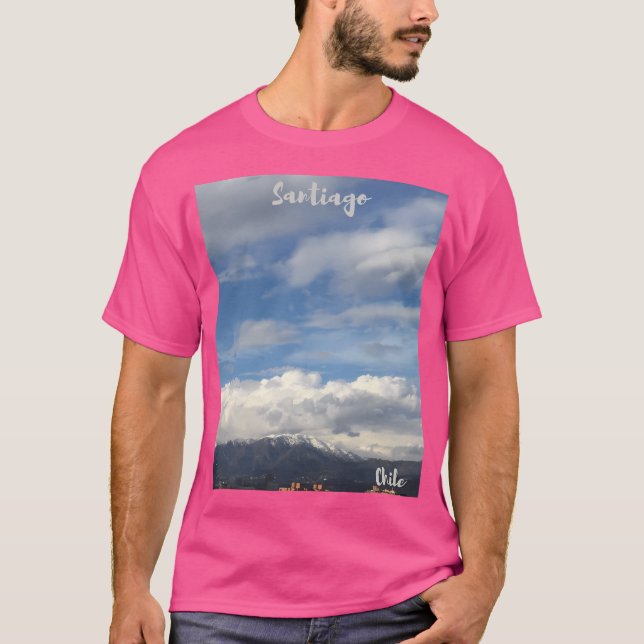 Camiseta Santiago De Chile Activo (Anverso)