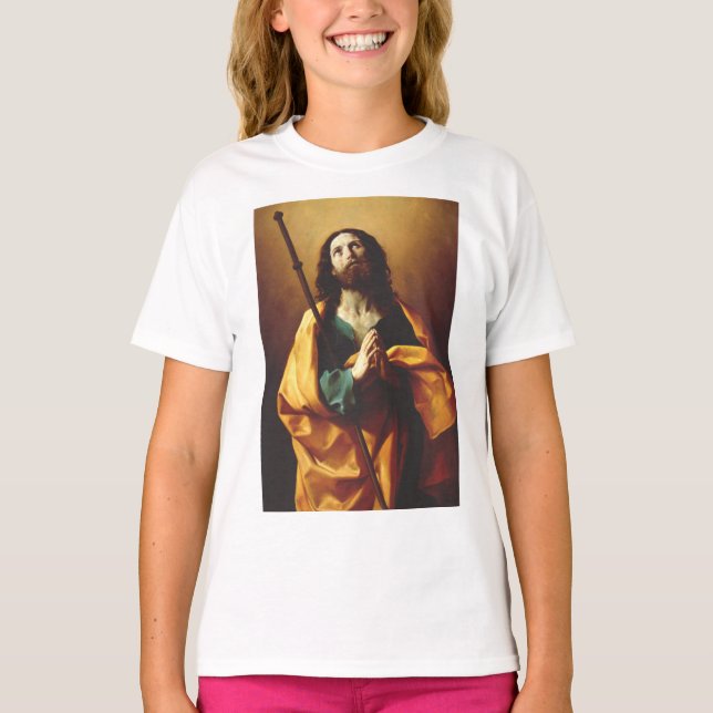 Camiseta Santiago el Grande por Guido Reni (Anverso)
