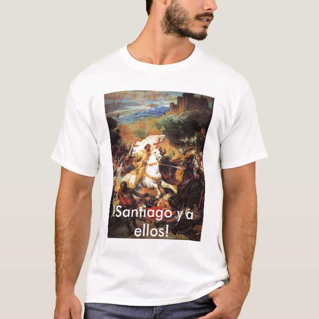 Camiseta ¡! ¡Santiago y ellos! (Anverso)