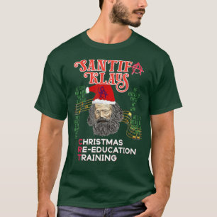 Camiseta Santifa Claus Woke Santa Klaus Navidades Anti Mar 