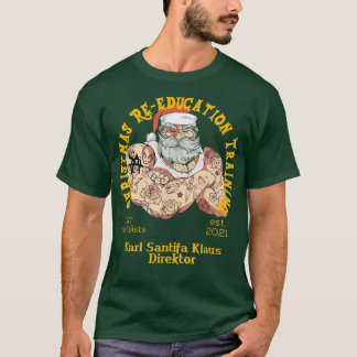 Camiseta Santifa Claus Woke Santa Klaus Navidades contra Ma