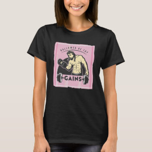 Camiseta Santificado Sean Tus Logros Muscle Jesús Levantami