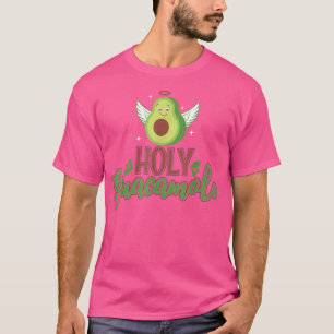 Camiseta Santísima Guacamole Funny Aguacate Fruto Mujeres
