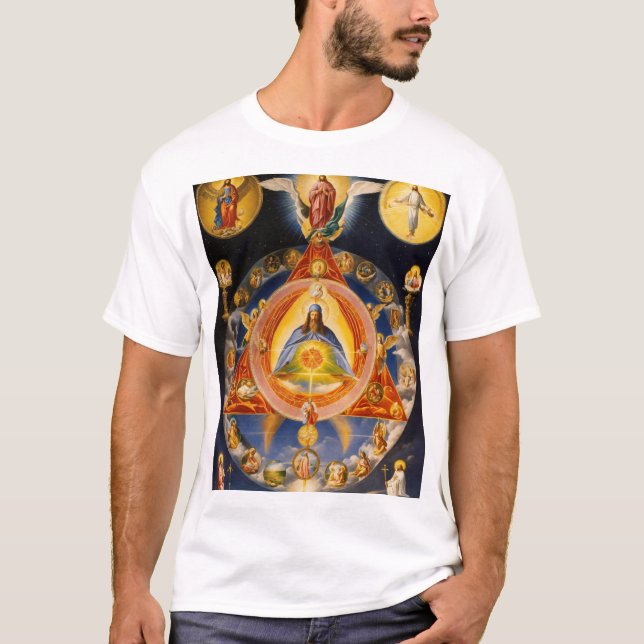 Camiseta Santísima Trinidad Neo Gnostica (Anverso)