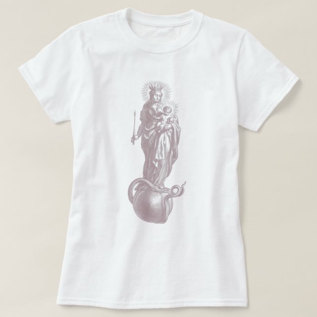 Camiseta Santísima Virgen María Madrina (Diseño del anverso)