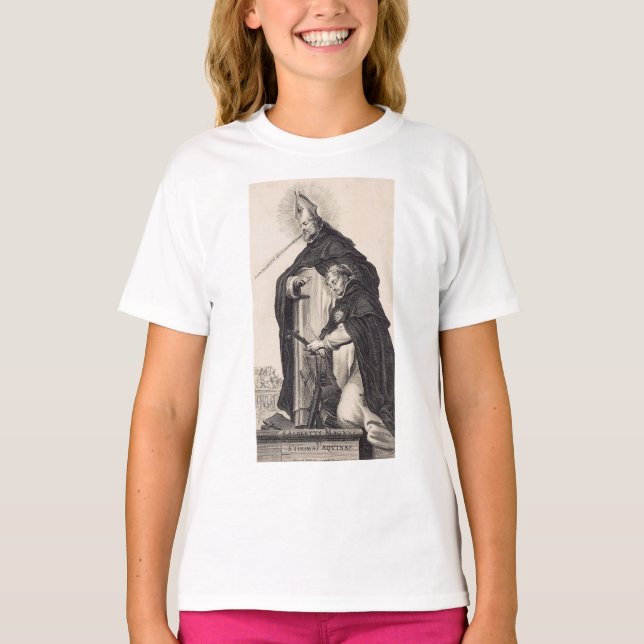 Camiseta Santo Alberto del Grande y santo Thomas Aquinas (Anverso)