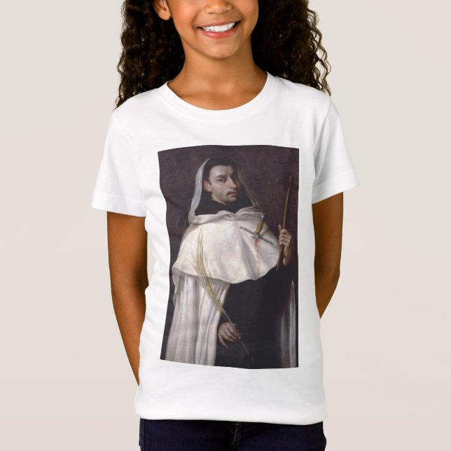 Camiseta Santo Ángel de Jerusalén Mártir y Predicador (Anverso)