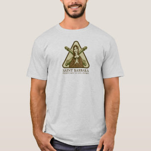 Camiseta Santo Barbara, santo patrón de artilleros