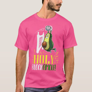 Camiseta Santo Blockamole Funny Aguacate Voleibol playa