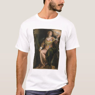 Camiseta Santo Catherine de Alexandría en la prisión -