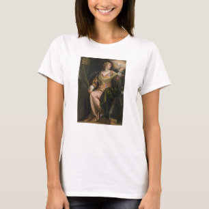 Camiseta Santo Catherine de Alexandría en la prisión