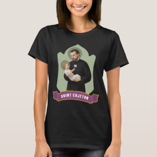 Camiseta Santo Cayetano católico Santo Patrono de los busca