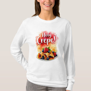 Camiseta ¡Santo Crepe! - Funny Diseño de Impresión de Berry