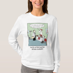 Camiseta Santo después de la cirugía de bypass gástrico