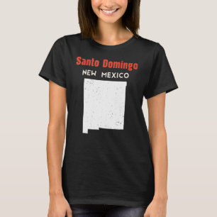 Camiseta Santo Domingo Pueblo EE.UU. EE.UU. viaje nuevo